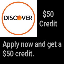 Join Discover: get $50